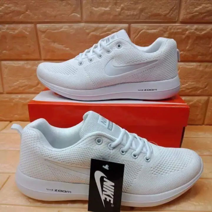 rubber shoes white nike