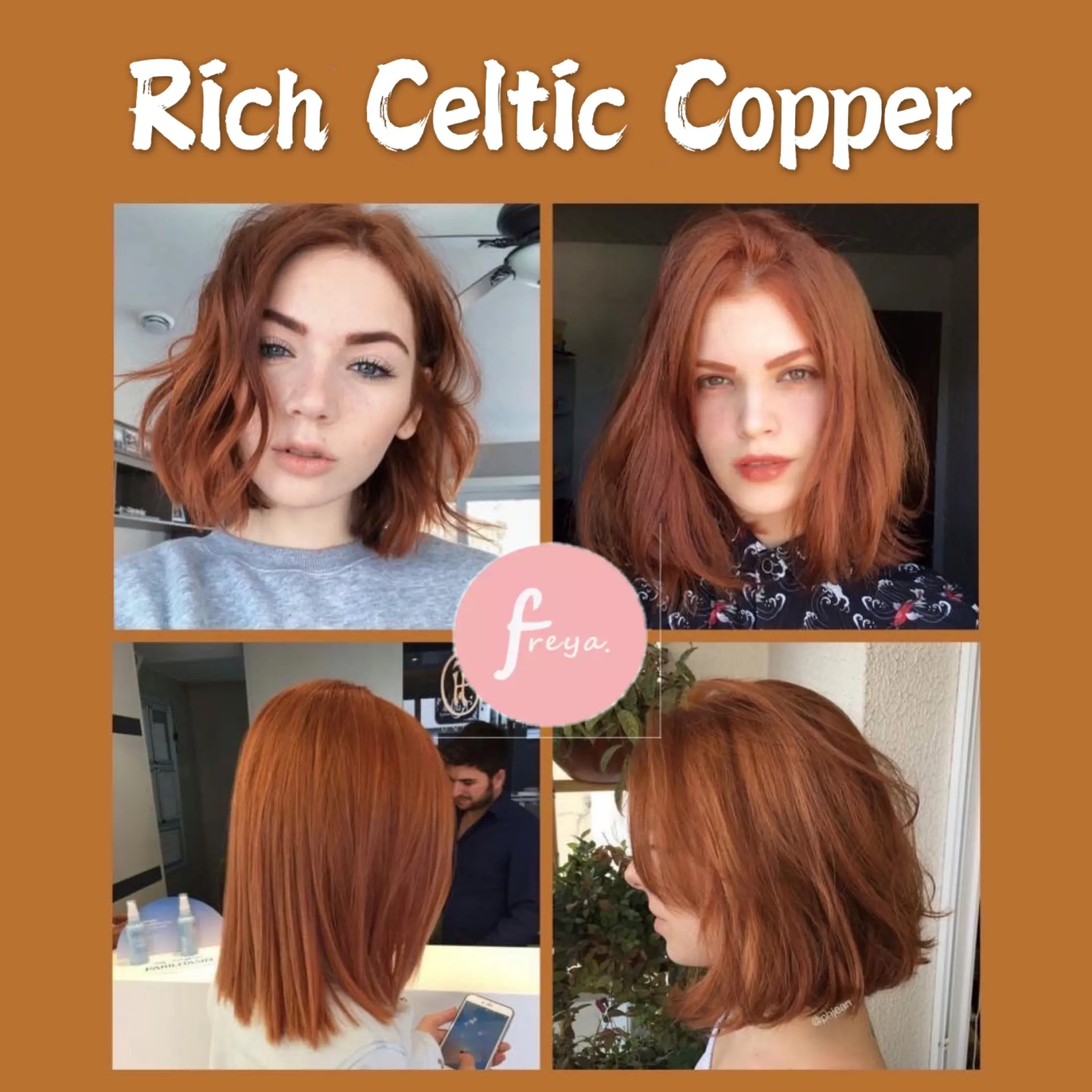 Rich Celtic Copper Permanent Hair Color Set 6 43 Bob Keratin Lazada Ph