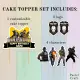 Call of Duty Customized Cake Topper for Birthday Party / Events / Celebrations. 
