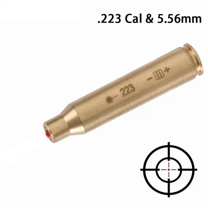 BTCL 223 Bore Sight Red Dot Boresighter .223 Cal & 5.56mm Rem Gauge