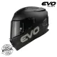 EVO AR-01 Plain Dual Visor Full Face Helmet with Free Clear Lens. 