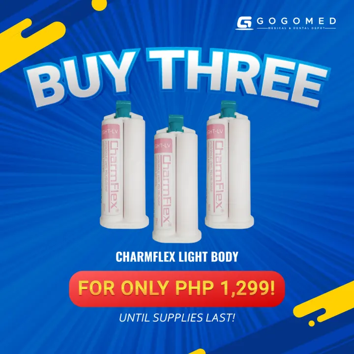 CharmFlex Light Body 1 Cartridge/2 Cartridges Hydrophilic Vinyl