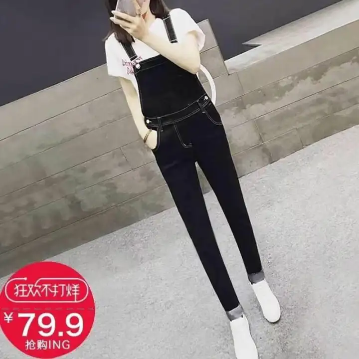 Jumper pants black Clearance