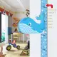 Height Chart for Kids Kids Measuring Chart for Wall Removable Adjustable Height Wall Chart with Average Height Line Cartoon Magnetic Growth Chart for Kids Sticker for Nursery Playroom. 