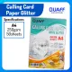 QUAFF Calling Card Paper 250GSM A4 White(Glitter) 50 sheets. 