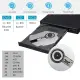Portable-Mobile External USB 3.0 & Type-C DVD-RW 8X Ultra Thin DVD Writer (Black). 