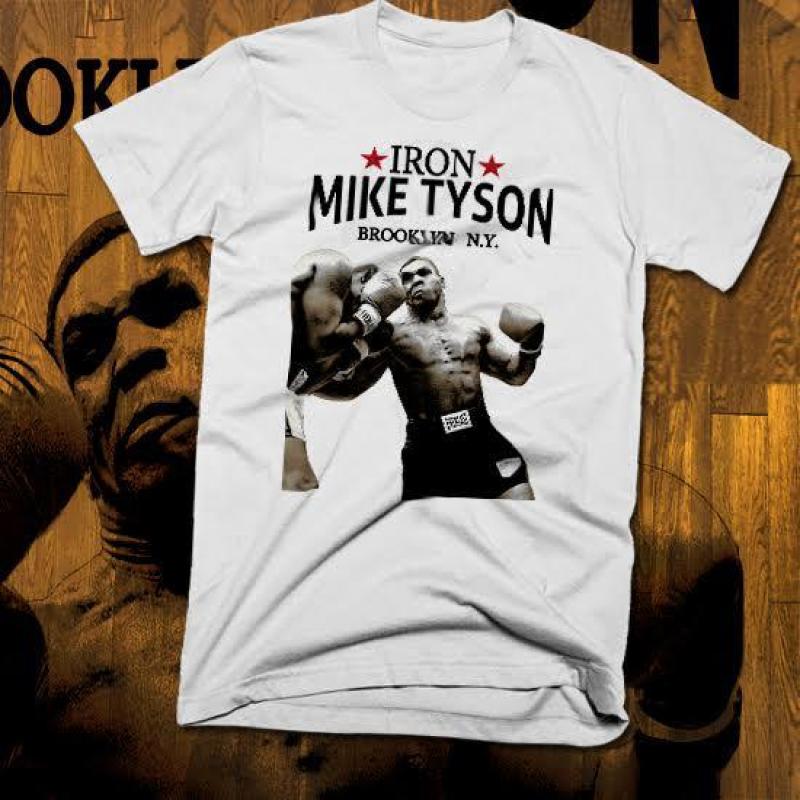[YP]Mike Tyson T-Shirt Boxing Legend Retro Tee, Ufc, Mma, S To 3Xl, Soft Cotton, New