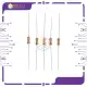 5pcs 33k ohms resistor 1/4 watt. 
