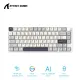 Attack Shark X86 Full Aluminum 75% Tri Mode Wireless Gasket Hot Swappable Mechanical Keyboard. 
