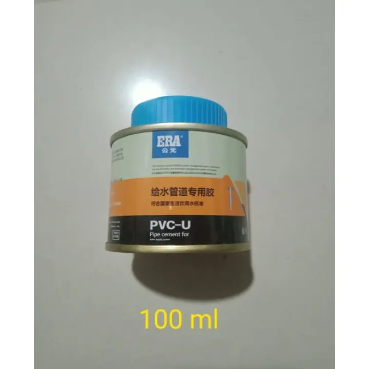 PVC PIPE GLUE with brush (SOLVENT)