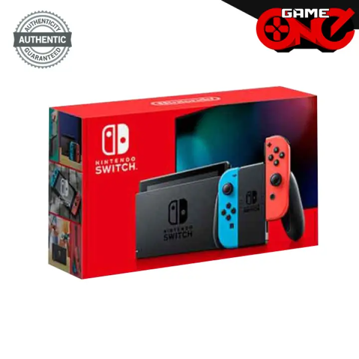Nintendo Switch With Neon Joy Con Version 2 Lazada Ph
