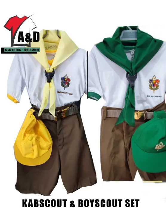 Boy Scout & Kab Scout Complete Set Uniform all sizes