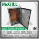 PANEL BOX METAL ENCLOSURE MCGILL BRAND 1.2mm THICKNESS  (IP66, NEMA 4 & 12)  | VAT INCLUDED PRICES. 