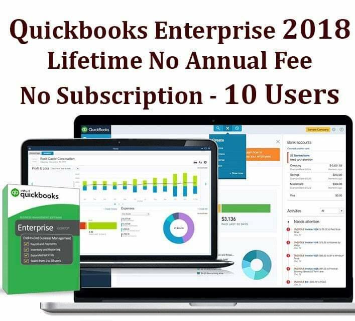 how much does quickbooks 2018 desktop cost