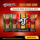 Taters Snack Box Bundle #3 1 Superpop Family Size 115g Pouch 1 Tall Tortilla Chips 120g Pouch and 2 Tofu Chips 120g Pouches NATIONWIDE DELIVERY COD AVAILABLE. 