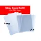 Clearbook Refill 10sheets. 