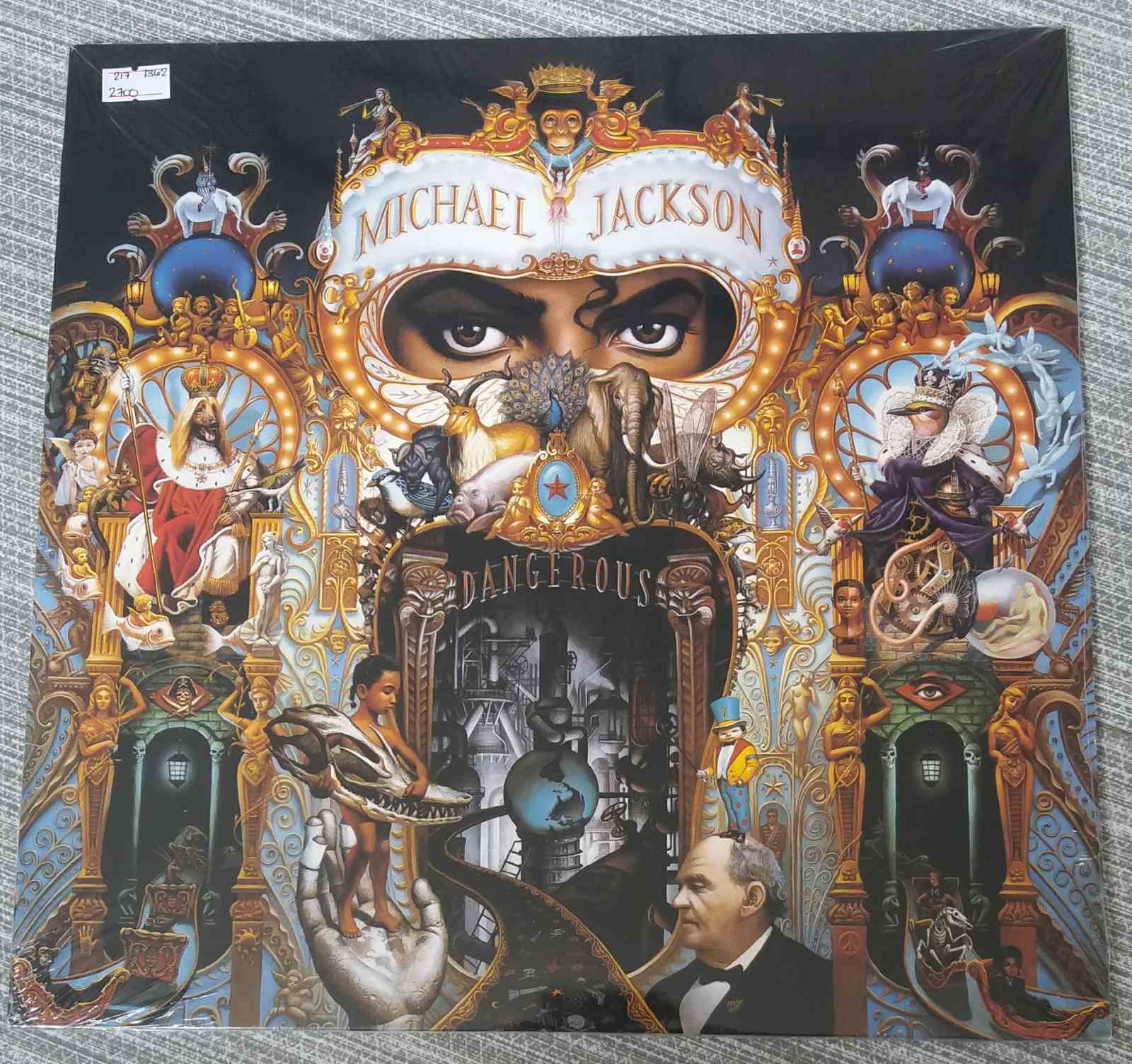 unopened michael jackson bad album