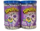 SUPERSTIX - WAFER STICK UBE FLAVOR with SUPER DOTS (pack of 2 jars x 330 grams). 