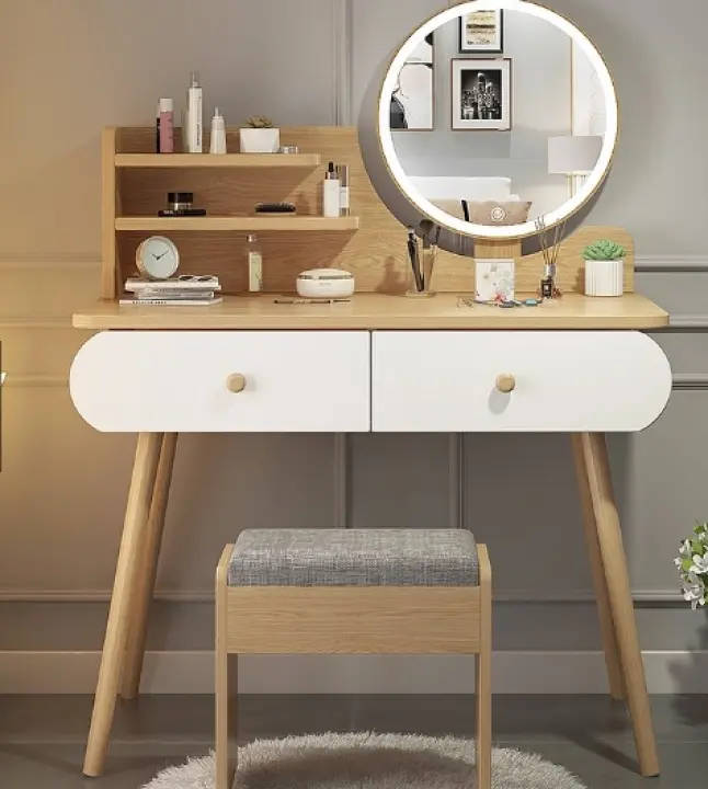 Modern European Style Vanity Table, Makeup Vanity Furniture Modern