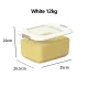 JFS 12KG Rice Storage Container rice dispenser Measuring Cup and Lid Transparent Food Container. 