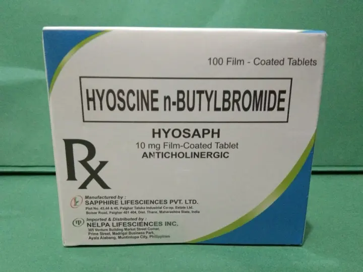 Hyoscine N Butylbromide 10mg 25 Tablets Lazada Ph