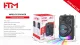 HTM K81 PORTABLE WIRELESS SPEAKER 8.5 INCH (WITH MICROPHONE). 