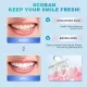 Scoban 20X Whitening Toothpaste Baking Soda + Hyaluronic Acid Freshens Breath and Reduces Plaque200g. 