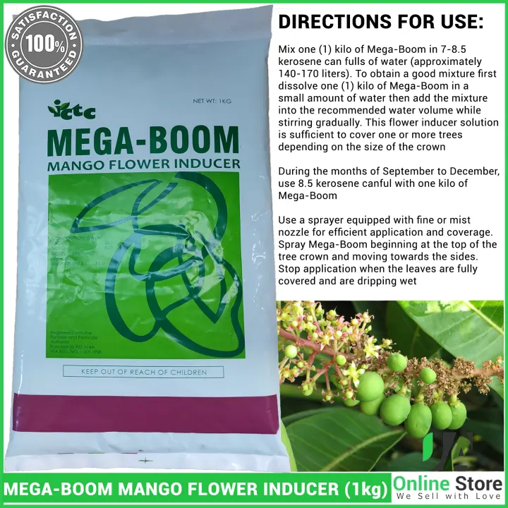 MEGA-BOOM MANGO FLOWER INDUCER (POTASSIUM NITRATE) 1kg by J&A Online Store