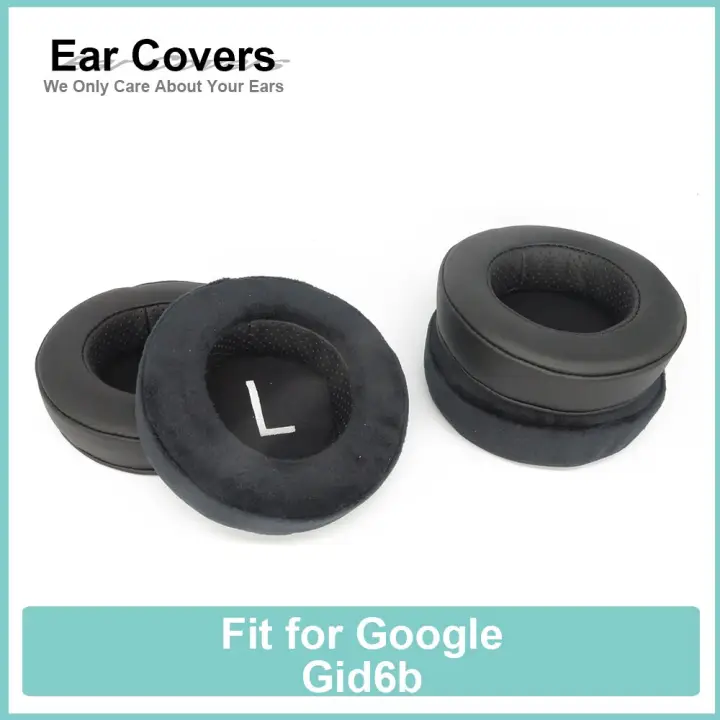 Earpads For Google Gid6b Headphone Earcushions Protein Velour Pads
