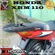 Honda Xrm 110 / 125 / Rs125 Fi / Topbox Bracket / DCmonorack. 