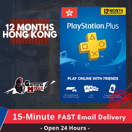 sony playstation plus 12 month subscription email delivery