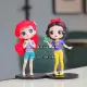 lisa toys princess character action figures 6pcs/set. 