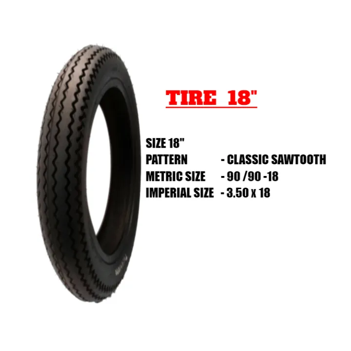 Tubeless tire sizes Clearance