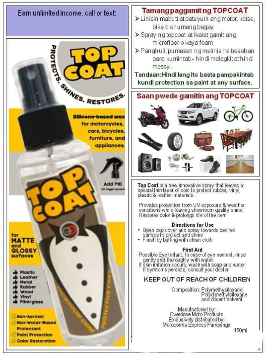TOP COAT 150ml
