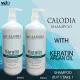 Calodia Shampoo and Conditioner with Keratin And Argan Oil 500mL. 