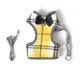 Adjustable Breathable Dog Leash And Vest Collar Harness With Bow Tie (SMALL). 