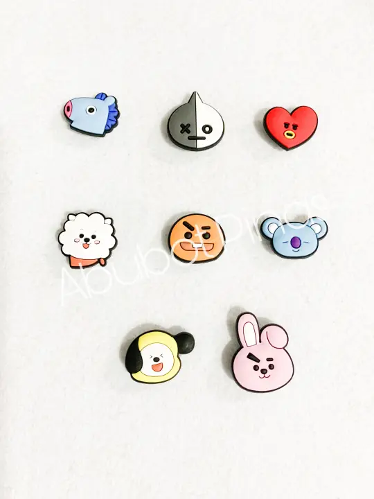 Jibbitz / BTS 2 / high quality jibbitz / shoecharm jibbitz