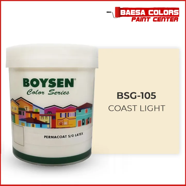 Boysen Permacoat Latex Paint Color Series Coast Light Lazada Ph - Paint Colors Boysen