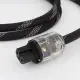 HIFI Audio Power Cable professional Cord Wire CD DVD Player Speaker Audiophile Piece 4 square OFC hifi Power cable with Gold plated UK Power connector UK Plug power cable. 