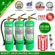 Fire Extinguisher 10 lbs HCFC 123 3pcs Bundle (Green) 5 years Expiration Refillable. 