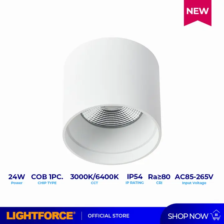 Lightforce LED SURFACE MOUNTED DL KZR130 DAYLIGHT