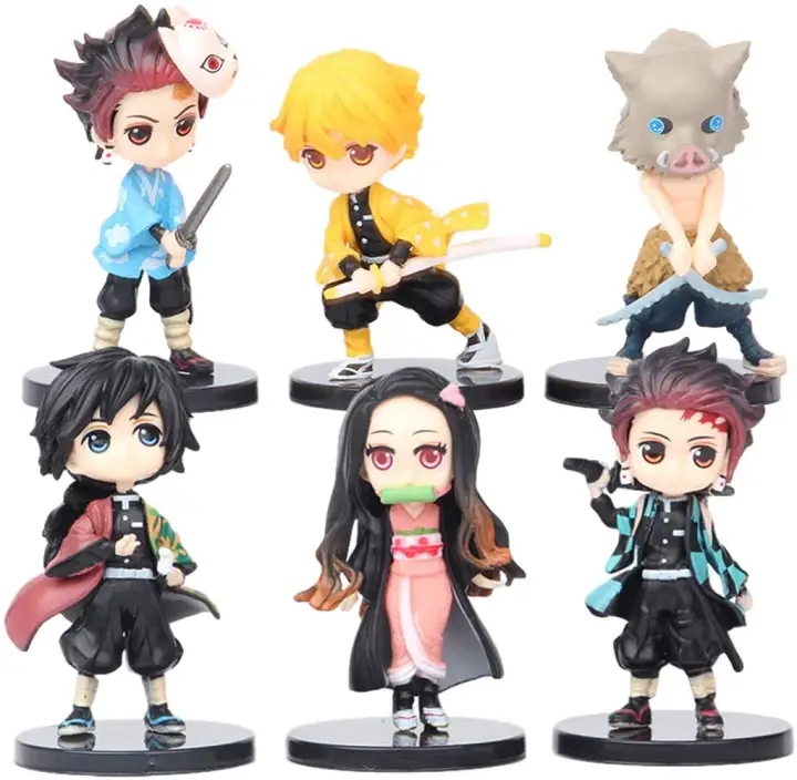 Demon Slayer Kimetsu No Yaiba Cute Q Posket Petit Action Figure Lazada Ph