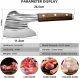 Kitchen Knife Itak Heavy Duty Bone Chopping Axe Stainless Steel Bone Machete for Chopping Meat Bones Butcher. 