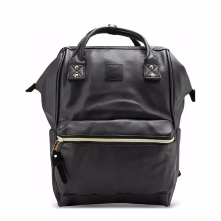 Anello Pu Leather Backpack Large Black Lazada Ph