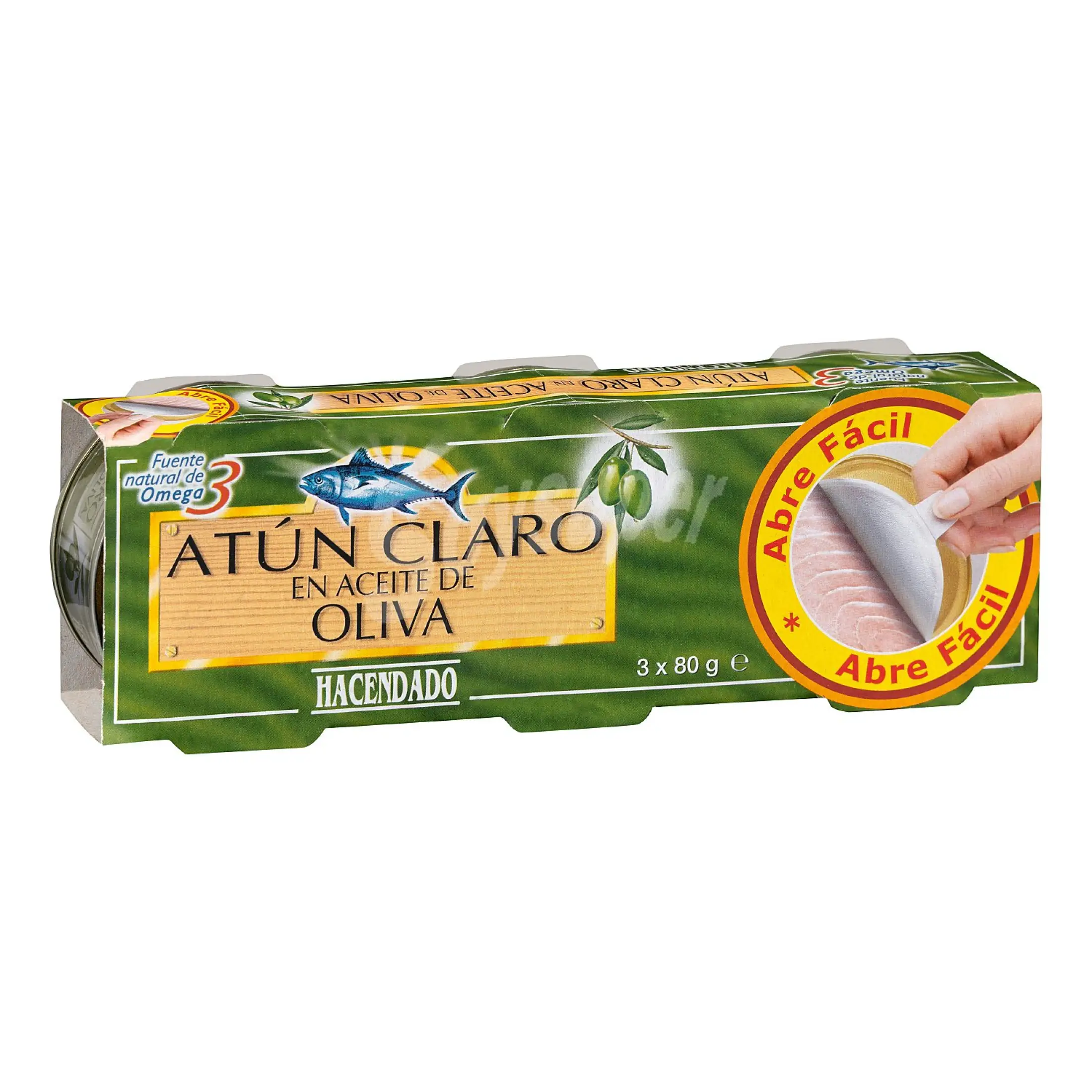 Hacendado Atun Claro En Aceite D Oliva White Meat Tuna In Olive Oil 3 X 80g Spain Lazada Ph