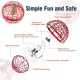 【High-tech】Japanese Original Flying Ball with LED Light Hand Control Drone Flight Spinner Magic Boomerang Flynova Pro Rotator 360° Rotating Upgraded Battery Mini UFO Kids Toys. 