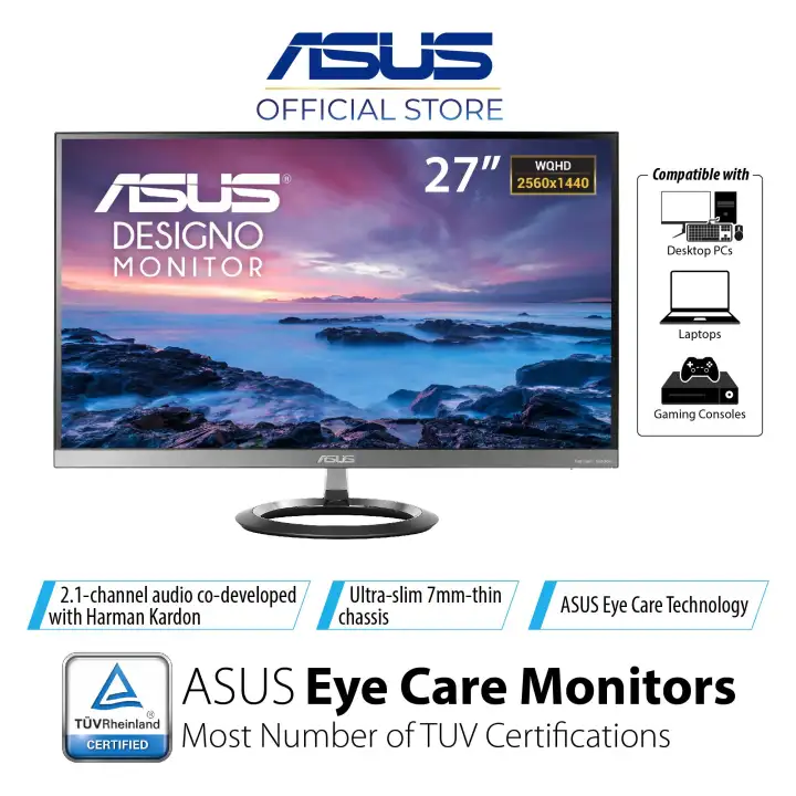 Asus Designo Mz27aq Ultraslim Monitor 27 Inch Wqhd Frameless Ultraslim Design 2 1 Channel Audio Sub Woofer Audio By Harman Kardon Lazada Ph Asus Designo Mz27aq Ultraslim Monitor 27 Inch Wqhd Frameless Ultraslim Design 2 1 Channel Audio Sub Woofer Audio By Harman Kardon Lazada Ph