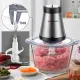 CHIGO 300W Electric Meat Grinder Meat Blender Chopper Vegetable grinder Curry Machine 2 Liters Large Capacity Multipurpose Electric Food Processor Sausage Maker & Mincer. 