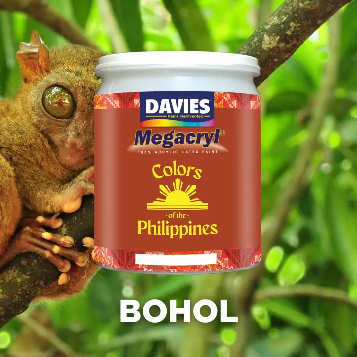 Davies Paints Megacryl MCS Semi-Gloss (1L) - BOHOL, Colors of the Philippines Collection (12 Colors Available)