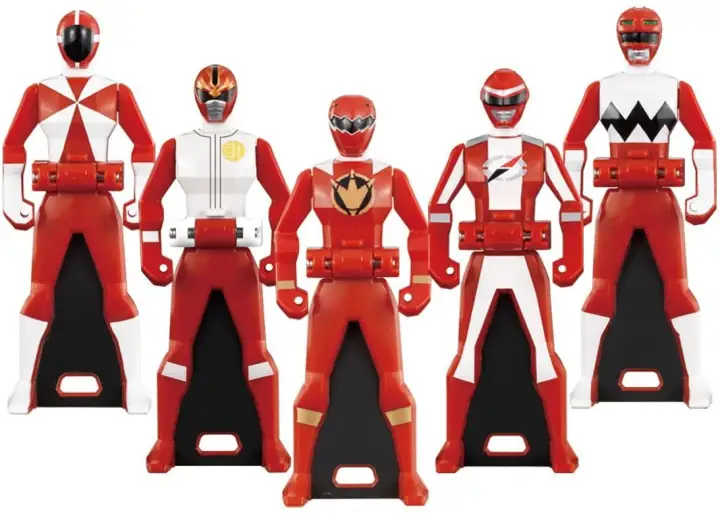 Power Ranger Sentai Key Set